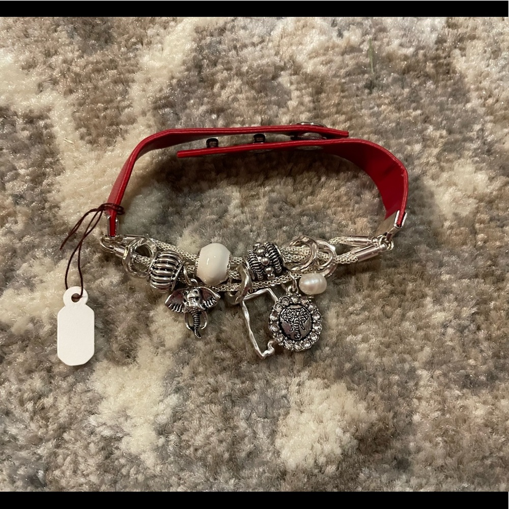 University of Alabama Charm Bracelet NWT